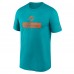 Miami Dolphins Nike Aqua Sideline Legend Performance T-Shirt