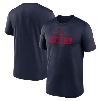 Футболка New England Patriots Nike Sideline Legend Performance - Navy