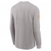 Miami Dolphins Nike Gray Sideline Dri-FIT Long Sleeve T-Shirt