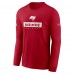 Футболка с длинным рукавом Tampa Bay Buccaneers Nike Sideline Performance - Red