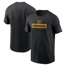 Футболка Washington Commanders Nike Sideline Performance - Black