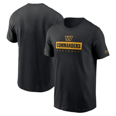 Футболка Washington Commanders Nike Sideline Performance - Black