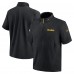Футболка на короткой молнии Pittsburgh Steelers Nike 2024 Sideline Coach - Black Футболка на короткой молнии Pittsburgh Steelers Nike 2024 Sideline Coach - Black