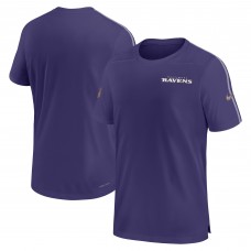 Футболка Baltimore Ravens Nike 2024 Sideline Coach UV Performance - Purple