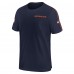Футболка Denver Broncos Nike 2024 Sideline Coach UV Performance - Navy