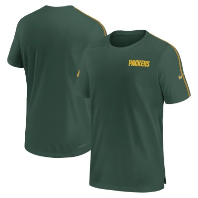 Футболка Green Bay Packers Nike 2024 Sideline Coach UV Performance - Hunter Green