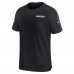 Футболка Las Vegas Raiders Nike 2024 Sideline Coach UV Performance - Black