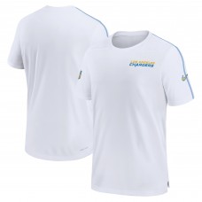 Футболка Los Angeles Chargers Nike 2024 Sideline Coach UV Performance - White