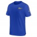 Los Angeles Rams Nike Royal 2024 Sideline Coach UV Performance T-Shirt