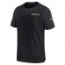 Футболка New Orleans Saints Nike 2024 Sideline Coach UV Performance - Black