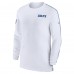 Футболка с длинным рукавом Indianapolis Colts Nike Sideline Coach UV Performance - White