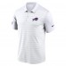 Buffalo Bills Nike White Sideline Victory Dri-FIT Polo