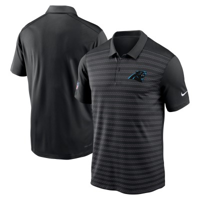 Поло Carolina Panthers Nike 2024 Sideline Victory Performance - Black