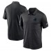 Поло Carolina Panthers Nike 2024 Sideline Victory Performance - Black