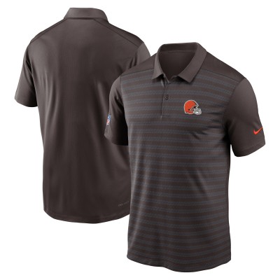 Поло Cleveland Browns Nike 2024 Sideline Victory Performance - Brown