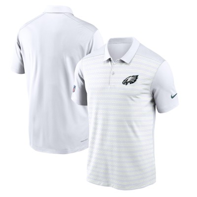 Поло Philadelphia Eagles Nike 2024 Sideline Victory Performance - White