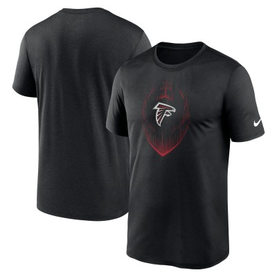 Футболка Atlanta Falcons Nike Black Primetime Legend Icon Performance