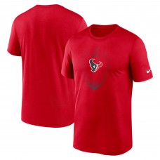 Футболка Houston Texans Nike Red Primetime Legend Icon Performance