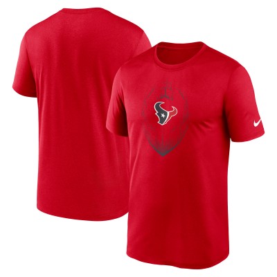 Футболка Houston Texans Nike Red Primetime Legend Icon Performance