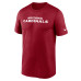 Футболка Arizona Cardinals Nike Cardinal Primetime Legend Wordmark Dri-FIT