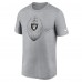 Футболка Las Vegas Raiders Nike Primetime Legend Icon Performance - Heather Gray