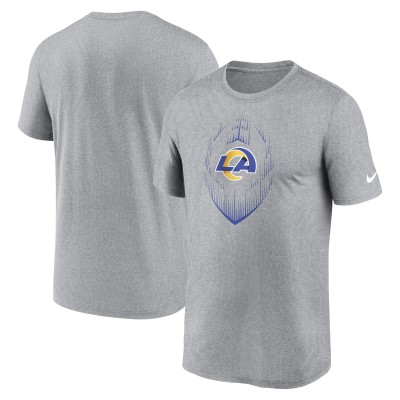 Футболка Los Angeles Rams Nike Primetime Legend Icon Performance - Heather Gray