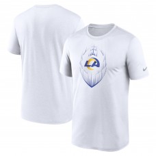 Los Angeles Rams Nike Primetime Legend Icon Performance T-Shirt - White