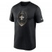 Футболка New Orleans Saints Nike Black Primetime Legend Icon Performance