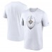 Футболка New Orleans Saints Nike White Primetime Legend Icon Performance