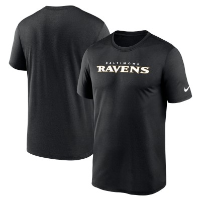 Футболка Baltimore Ravens Nike Primetime Legend Wordmark Performance - Black