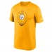 Pittsburgh Steelers Nike Gold Primetime Legend Icon Performance T-Shirt