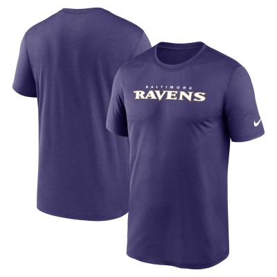 Футболка Baltimore Ravens Nike Primetime Legend Wordmark Performance - Purple