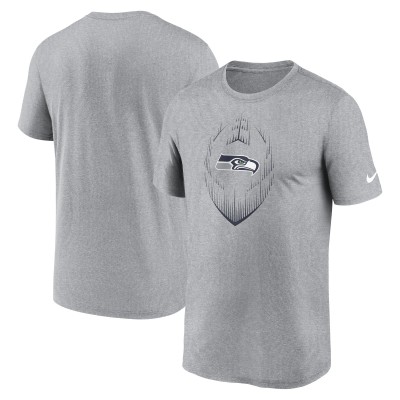 Футболка Seattle Seahawks Nike Primetime Legend Icon Performance - Heather Gray