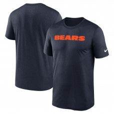 Футболка Chicago Bears Nike Primetime Legend Wordmark Performance - Blue Футболка Chicago Bears Nike Primetime Legend Wordmark Performance - Blue