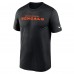 Cincinnati Bengals Nike Black Primetime Legend Wordmark Performance T-Shirt