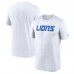 Футболка Detroit Lions Nike Primetime Legend Wordmark Performance - White