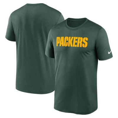 Футболка Green Bay Packers Nike Primetime Legend Wordmark Performance - Green