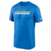 Футболка Los Angeles Chargers Nike Primetime Legend Wordmark Performance - Powder Blue