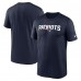 Футболка New England Patriots Nike Primetime Legend Wordmark Performance - Navy