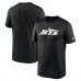 New York Jets Nike Black Primetime Legend Wordmark Performance T-Shirt New York Jets Nike Black Primetime Legend Wordmark Performance T-Shirt