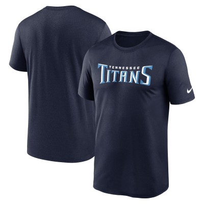 Футболка Tennessee Titans Nike Primetime Legend Wordmark Performance - Navy