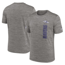 Футболка Baltimore Ravens Nike Gray Sideline Velocity Dri-FIT