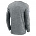 Футболка с длинным рукавом Buffalo Bills Nike 2024 Sideline Velocity Performance - Gray