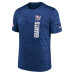 Футболка New York Giants Nike 2024 Sideline Velocity Performance - Royal