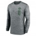 Футболка с длинным рукавом New York Jets Nike 2024 Sideline Velocity Performance - Gray