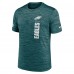 Футболка Philadelphia Eagles Nike 2024 Sideline Velocity Performance - Midnight Green
