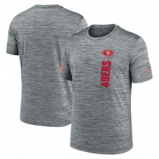 Футболка San Francisco 49ers Nike 2024 Sideline Velocity Performance - Gray