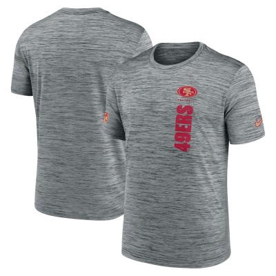 Футболка San Francisco 49ers Nike 2024 Sideline Velocity Performance - Gray