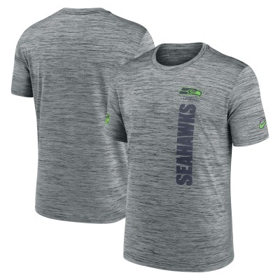 Футболка Seattle Seahawks Nike 2024 Sideline Velocity Performance - Gray