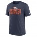 Футболка Denver Broncos Nike Blitz Tri-Blend - Heather Navy